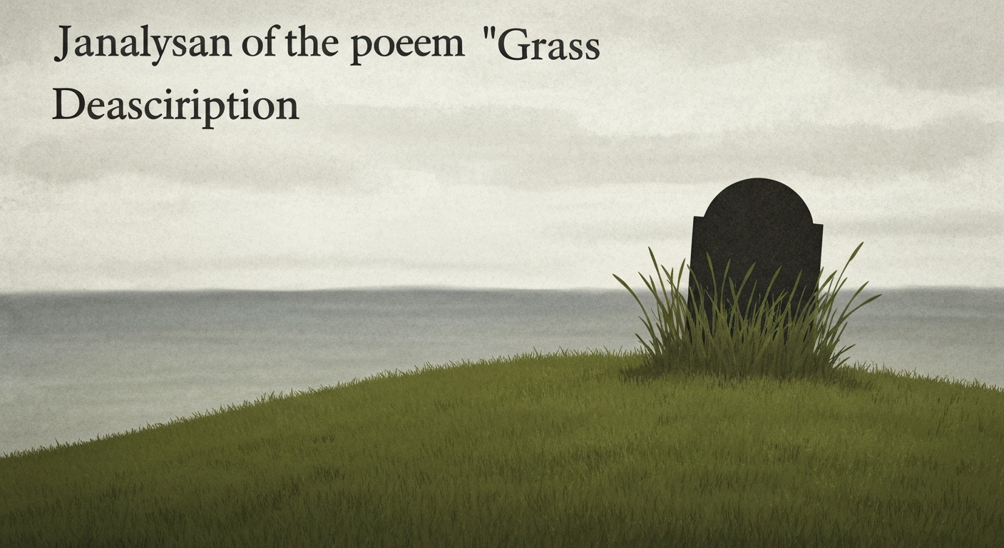 grass will grow poem analysis